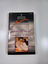 Fools Rush in by Vicki Lewis thompson 1993 paperback - £3.89 GBP