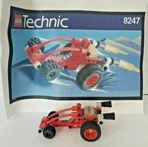 LEGO 1999 Vintage Technic 8247 Road Rebel Turbo Auto and Instructions SH5 - £14.15 GBP
