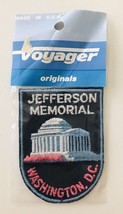 Jefferson Memorial Patch Emblem Travel Souvenir Badge Washington DC Voya... - £8.37 GBP