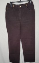 st john sport by marie gray pants brown size 8 - £9.63 GBP