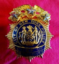 NYPD Chief of Detectives REDUCED - $225.00