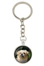 Brussels Griffon. Keyring, keychain for dog lovers. Photo jewellery. Men... - $16.19