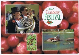 Postcard  Bala Muskoka Ontario Cranberry Festival - $3.95