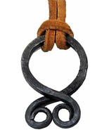 Viking Troll Cross Pendant - Hand-Forged Iron - Norse/Medieval/Jewelry/S... - £27.76 GBP