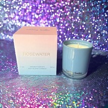 Lasting Smiles Rose Water Aromatherapy Soy Candle 7 Oz New In Box Rv $60 - $44.54