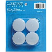 agio international co., inc 004 4 Pack, 1-1/4 -Inch, Leg Cap, For Patio - $25.82 CAD