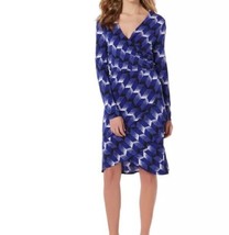 Covington Women&#39;s Small Wrap Effect Dress - Geometric Preowned - £7.70 GBP
