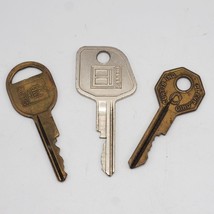 Lot of 3 GM General Motors Curtis Keys Vintage - $45.49
