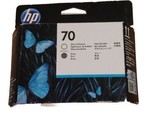 GENUINE HP 70 Gloss Enhancer/Gray PRINTHEAD DESIGNJET Z3100 Z3200 C9410A... - £36.04 GBP