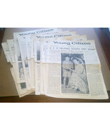 12  Vintage 1958 YOUNG CITIZEN Children&#39;s School Newspaper - £15.70 GBP
