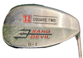 Square Two Golf Sand Devil B-1 Wedge 55 Degree Good Grip RH Stiff Steel 35.5 In - £21.29 GBP