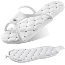 Versatile Non-Slip Bath Slippers with Adjustable Straps - Travel-Friendl... - $24.70