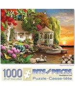 BITS &amp; PIECES Heaven On Earth JIGSAW PUZZLE 1000 Piece Deluxe Lrg Landsc... - £35.55 GBP