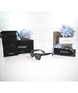 Off-White OER1110 Cincinnati Black Logo Sunglasses NWT Case - $319.08 CAD