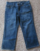New York &amp; Co  stretch cropped Capri  Jeans size 8 - £4.71 GBP