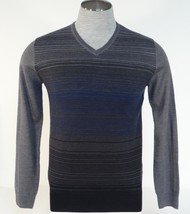 Calvin Klein Gray Wool Blend Knit Sweater Men&#39;s Small S NWT - £79.92 GBP