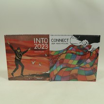 Nikki McClure Connect 2023 and 2024 Wall Calendar NEW (Lot of 2) - £19.24 GBP