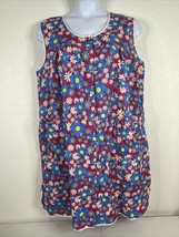 CW Classics Womens Plus Size 2X Colorful Floral Snap-up Duster Dress Sleeveless - £12.47 GBP