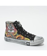 AFFLICTION FLAME&amp; FABLE HI-TOP SHOES SNEAKERS UNISEX M 7.5 / W 9 STREETWEAR - $111.78 CAD