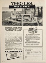 1954 Print Ad Caterpillar CAT D2 Diesel Crawler Tractors Pull or Push Pe... - £15.34 GBP