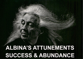 ALBINA'S ABUNDANCE & SUCCESS ATTUNEMENT ENERGIES ALBINA 99 yr Witch REIKI MASTER image 2