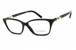 TIFFANY &amp; Co. TF2229 8001 Black 55mm Eyeglasses New Authentic - £107.91 GBP