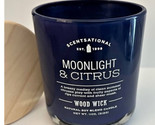 Scentsational Moonlight Citrus Candle Large Glass Jar 11 Oz  Soy Wax Woo... - £19.96 GBP