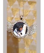 Lil Loaded rapper  necklace angel wings photo picture music memorial kee... - $17.99