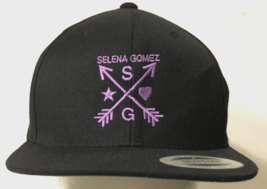 $20 Selena Gomez Avant Garde X Black Pop Music Arrows Cap Hat One Size New - £17.52 GBP