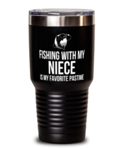 Fishing Tumbler From Niece, Funny Tumbler From Fishing Niece, Tumbler For  - £26.27 GBP