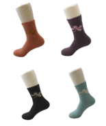 4 Pairs Women’s Wool Blend Winter Socks – Warm Cozy Crew Socks for Hikin... - $356.56 MXN