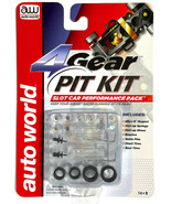 1pc Auto World HO Slot Car 4-GEAR DRAG Slot Car Performance TuneUp Pit-K... - $242.26 MXN