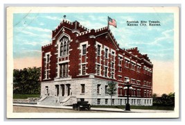 Scottish Rite Temple Kansas City Kansas KS UNP WB Postcard Y5 - £3.52 GBP