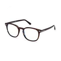 Tom Ford FT5819-B 052 Dark Havana/Clear Blue Light Block 52mm Eyeglasses... - $195.99
