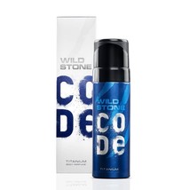 Wild Stone Code Titanium No Gas Body Perfume for Men  ( Pack of 3)120Ml  - $42.46