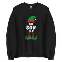 The Son Elf Funny Christmas Sweatshirt| Matching Christmas Elf Group Gift Sweats - $28.91+