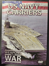 US Navy Carriers: Weapons Of War (DVD) Combat, Action, Booklet - £7.73 GBP