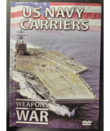 US Navy Carriers: Weapons Of War (DVD) Combat, Action, Booklet - £7.77 GBP
