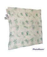 Disney Baby Aden &amp; Anais Swaddle Blanket Jungle Leaves Green Muslin Cotton - $18.21