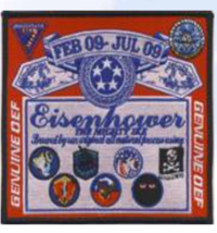 5.5&quot; NAVY CVN-69 VFA-83 2009 BUDWEISER MILITARY EMBROIDERED PATCH - £31.31 GBP