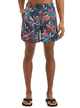 George Men&#39;s Swim Trunks Shorts Size 3XL (48-50) Palm Trees 6&quot; Inseam - £11.11 GBP