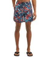 George Men&#39;s Swim Trunks Shorts Size 3XL (48-50) Palm Trees 6&quot; Inseam - $284.26 MXN