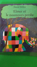 Elmer et le nounours perdu by David McKee 1999 French New - $11.88