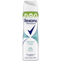 Rexona SHOWER FRESH antiperspirant COMPRESSED 150ml-- 75ml SPRAY -FREE S... - £7.71 GBP