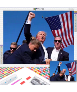 DIY 5D Trump Diamond Painting Kit with Stylus Pen, Wax Caddies, &amp; More C... - $20.99 CAD+