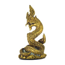 Phaya Naga Thai Brass Amulet Gold Magic Statue Wealth Protect...-
show origin... - £13.59 GBP