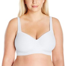 Bali comfort revolution wirefree with lift swiss dot bra in White - size 38D - £23.09 GBP