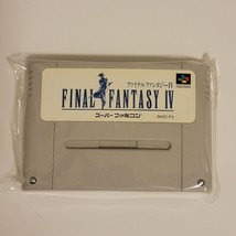 Japanese Final Fantasy IV 4 Super Famicom SFC Japan Import US Seller Cart Only - £12.94 GBP