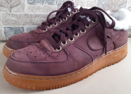 Nike Air Force 1 PRM Winter Maroon and Gum Shoes Men’s Size 8.5 (Av2874-... - $54.44