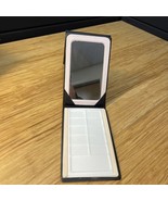Rare Black &amp; Pink Mary Kay Travel Folding Mirror Tray Easel Style KG JD - $14.85